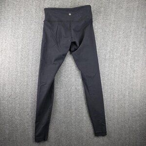 Lululemon Pants Womens 6 Black High Rise Ankle Yoga Running Leggings Gym